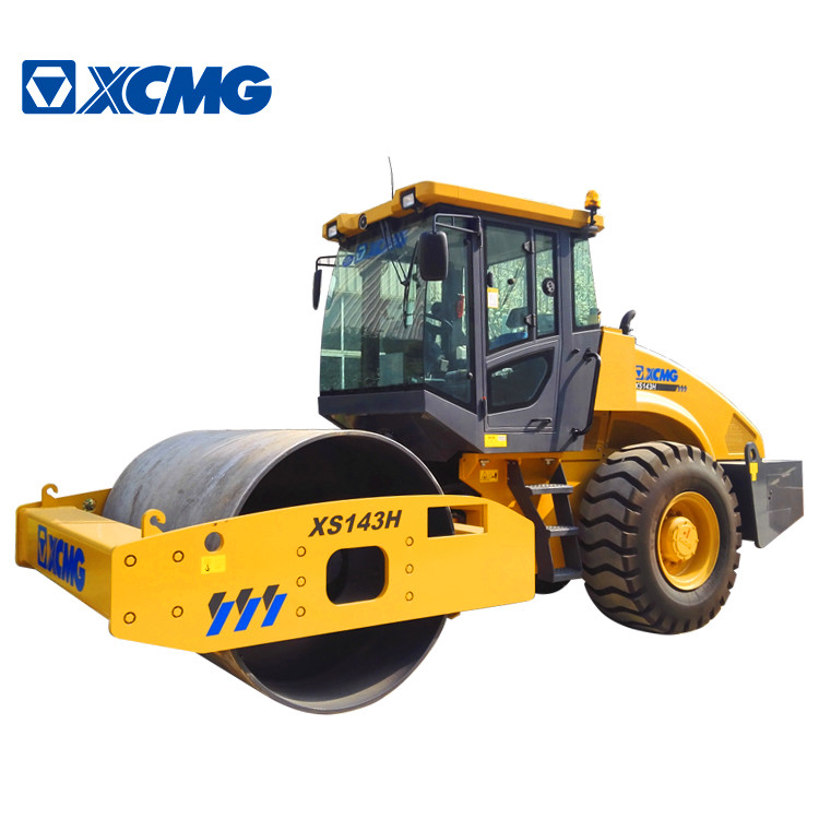 XCMG Official 14 ton hydraulic compactor XS143H single drum vibratory road rollers compactor price